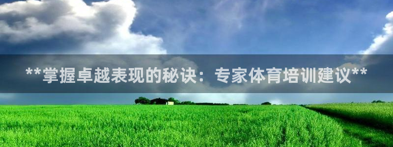 欧陆娱乐系统教程：**掌握卓越表现的秘诀：专家体育培