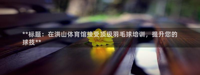 欧陆娱乐注册链接怎么弄的：**标题：在洪山体育馆接受