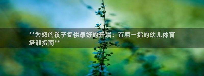 重庆欧陆娱乐有限公司：**为您的孩子提供最好的开端：