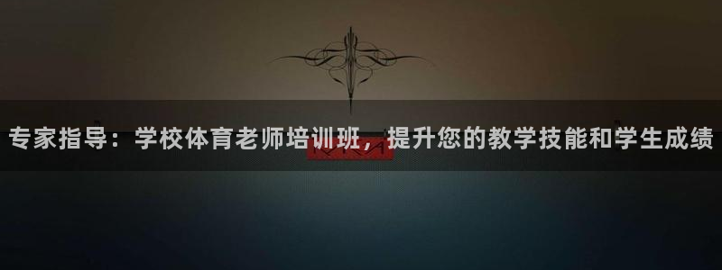 欧陆娱乐平台官网：专家指导：学校体育老师培训班，提升