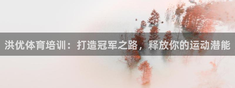 欧陆娱乐百科大全：洪优体育培训：打造冠军之路，释放你