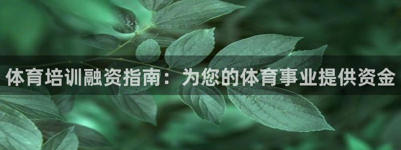 欧陆娱乐客服电话人工服务电话：体育培训融资指南：为您