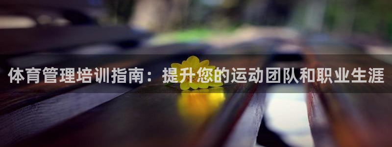 欧陆娱乐官网下载安装苹果：体育管理培训指南：提升您的